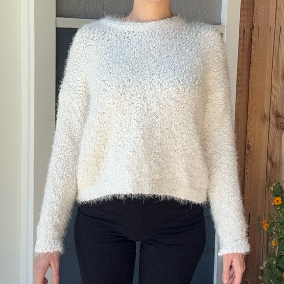 Cozy Cloud White Sweater - Picture 2 of 8